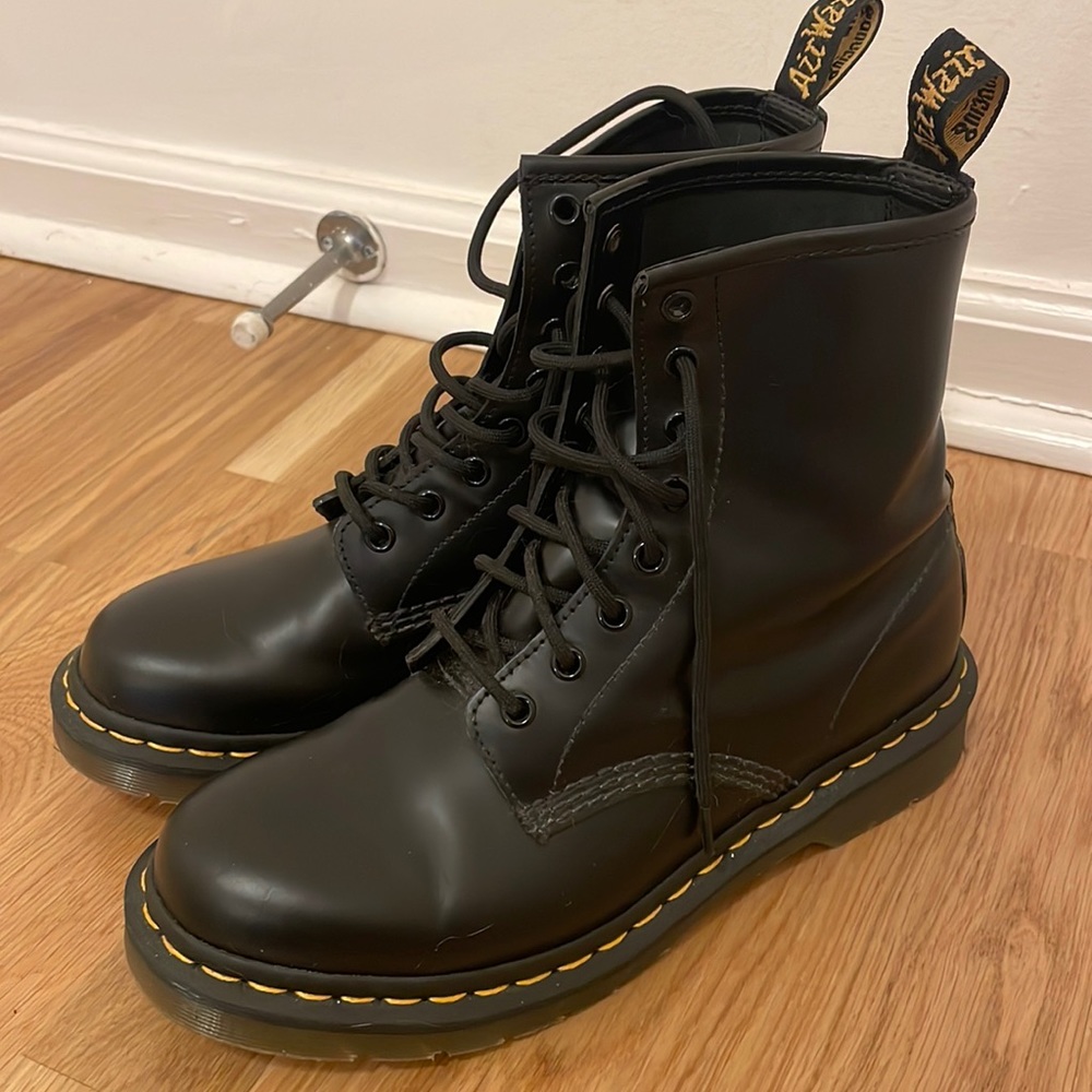 Dr. Martens Black Lace Up Boots